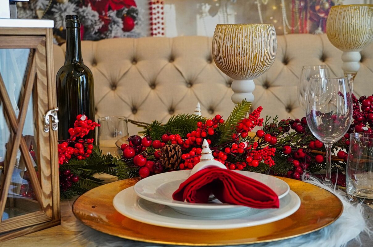 Setting a holiday table that survives the whole meal